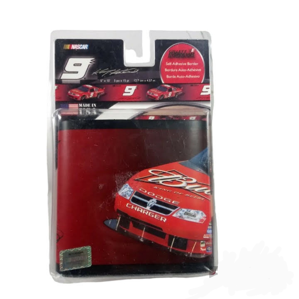 NASCAR NEW Kasey Kahne No.9 Wall Paper Border Deadstock Vintage